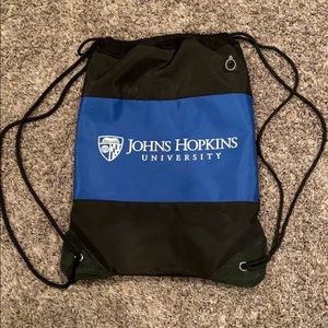Johns Hopkins University Drawstring Bag